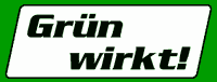 Grün wirkt.